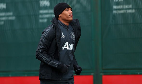 Man Utd boss confirms why Anthony Martial is missing Club Brugge Europa League clash