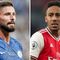 Arsenal transfer news Pierre Emerick Aubameyang Olivier Giroud return Chelsea