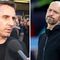 Man Utd news Gary Neville Erik ten Hag