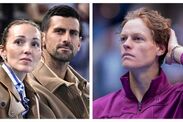 Novak Djokovic wife Jelena Jannik Sinner coach