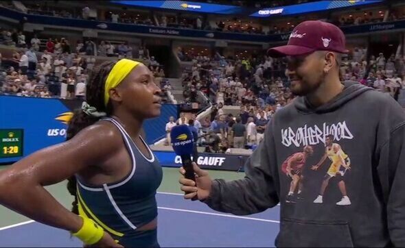 Coco Gauff Nick Kyrgios US Open