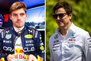 Toto Wolff Max Verstappen Red Bull Mercedes