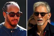 Lewis Hamilton Damon Hill George Russell