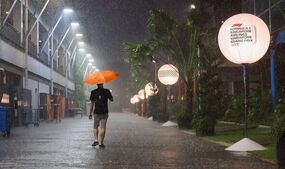 weather forecast singapore grand prix conditions