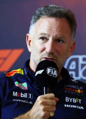 Christian Horner Max Verstappen rookie sprint race