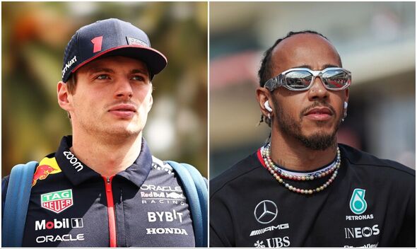 Max Verstappen Lewis Hamilton