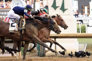 Kentucky Derby jockey photo finish