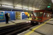 world smallest underground railway carmelit haifa israel