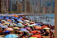 benidorm spain smoking beach ban