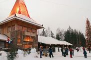 train journey finland santa claus express