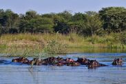 africa namibia Caprivi Strip of land map