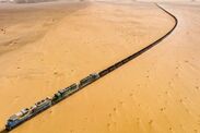 africa iron ore train mauritania travel