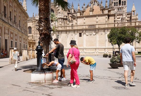 europe hottest city seville becoming desert