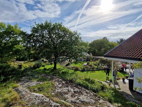 Norwegian home with Viking remains in the yard