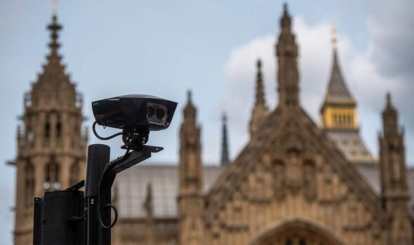 A ULEZ camera in central London