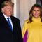 melania trump news donald trump emmanuel macron nato summit usa france