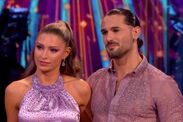 zara mcdermott supported strictly come dancing graziano di prima