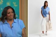 alison hammond linen top 