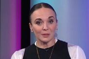 BBC strictly amanda abbington interview mask slip