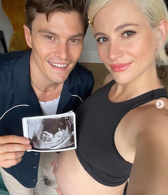 Pixie and Oliver announced the pregnancy back in June