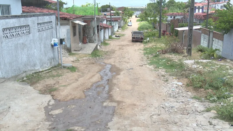 Calendário JPB no Alto do Céu: moradores esperam que uma rua seja calçada