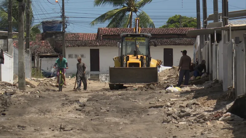 CALENDÁRIO JPB - Rua alagada nos Funcionários, em João Pessoa