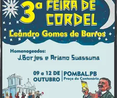 Feira de Cordel Leandro Gomes de Barros em Pombal