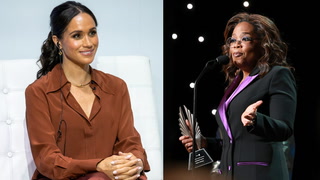 Watch: Oprah awkwardly interrupts Meghan Markle’s speech