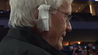 Trump supporters wear bandages ‘in solidarity’ with former president