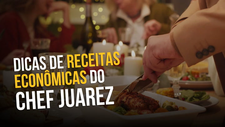 Thumbnail - Juarez Campos apresenta receita de frango com creme de milho e requeijão e de Carne Espiritual, que mistura as sobras de diferentes tipos de carnes