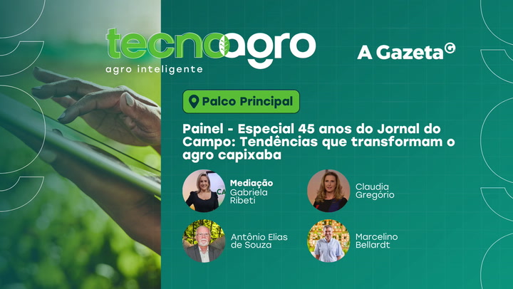 Thumbnail - Promvido anualmente pela Rede Gazeta, o evento contou com a presença de autoridades, empresários e entidades para debater o futuro do agro com palestras, espaços para negócios, feira de expositores e atrações culturais