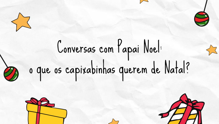 Thumbnail - A Gazeta acompanhou as conversas de crianças com o bom velhinho no Parque Moscoso