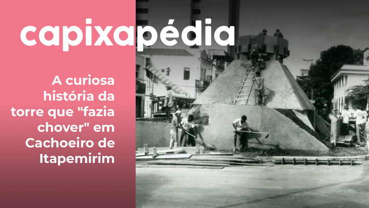 Thumbnail - Estrutura erguida no Centro da cidade tinha 33 metros de altura e foi construída em 1992 pelo então prefeito Theodorico Ferraço para amenizar as altas temperaturas