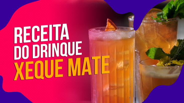 Thumbnail - Bartender ensina receita passo a passo do drinque feito com chá-mate, rum, limão e guaraná 