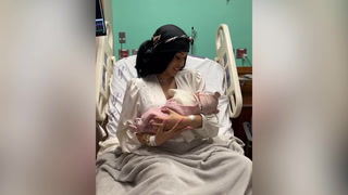 Cardi B and Offsett announce birth of third child in sweet video