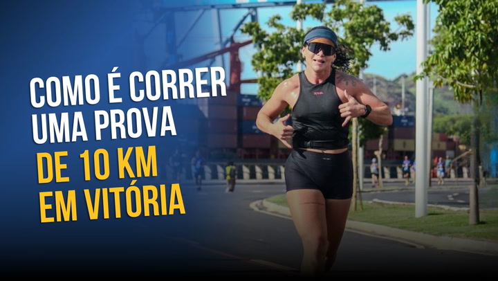 Thumbnail - A repórter Viviann Barcelos participou de uma corrida de rua na capital do Espírito Santo e compartilhou sua experiência