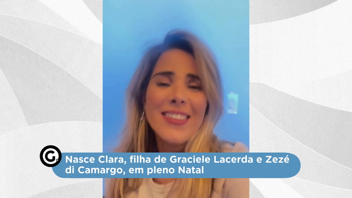 Thumbnail - Wanessa anuncia nascimento de Clara, filha de Graciele Lacerda e Zezé di Camargo