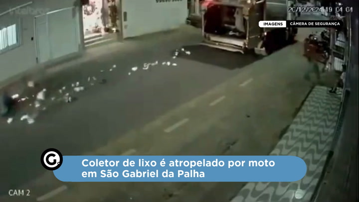 Thumbnail - Um homem de 59 anos relatou que estava trabalhando como coletor em um caminhão de coleta de lixo quando foi atingido por uma moto, no bairro Jardim de Infância, em São Gabriel da Palha. 