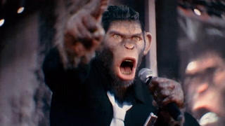 First look at Robbie Williams as CGI monkey in Better Man trailer