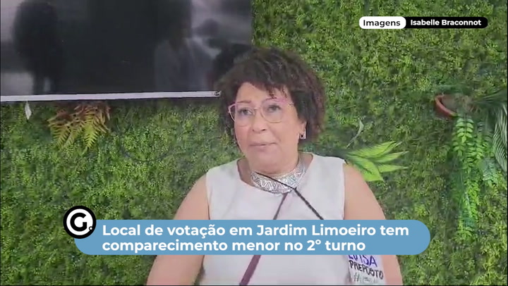 Thumbnail - De acordo com a Luísa Pereira, preposto da escola Aristóbulo Barbosa, o segundo turno está tendo um ritmo mais tranquilo do que o primeiro. Faltando duas horas para finalizar a votação, apenas 50% dos eleitores compareceram a esse local de votação, no primeiro turno o comparecimento nesse mesmo horário foi de 80%.