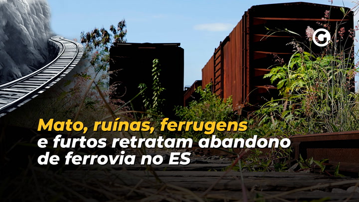 Thumbnail - A falta de conservação da estrutura da Ferrovia Centro-Atlântica (FCA) é visível em trechos de todos os municípios cortados pela linha férrea