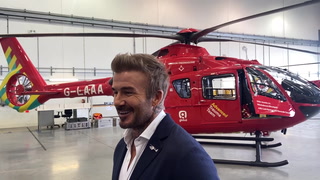 David Beckham makes Prince William admission at air ambulance event