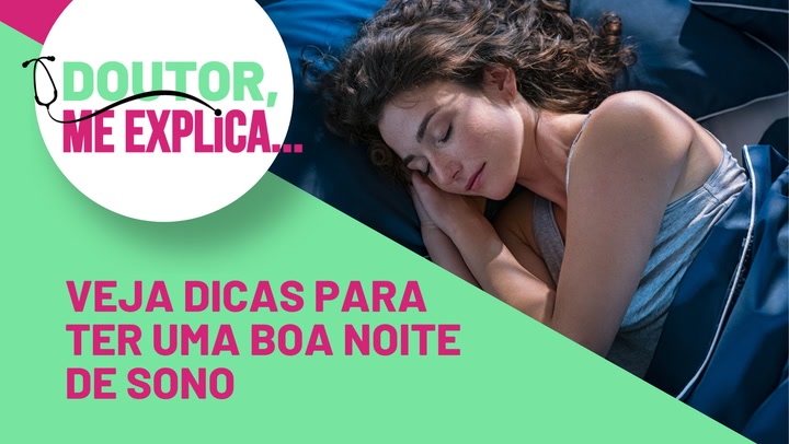 Thumbnail - Ter uma boa noite de sono é fundamental para a qualidade de vida. O ideal é que seja 8 horas de sono. Veja as dicas da especialista 
