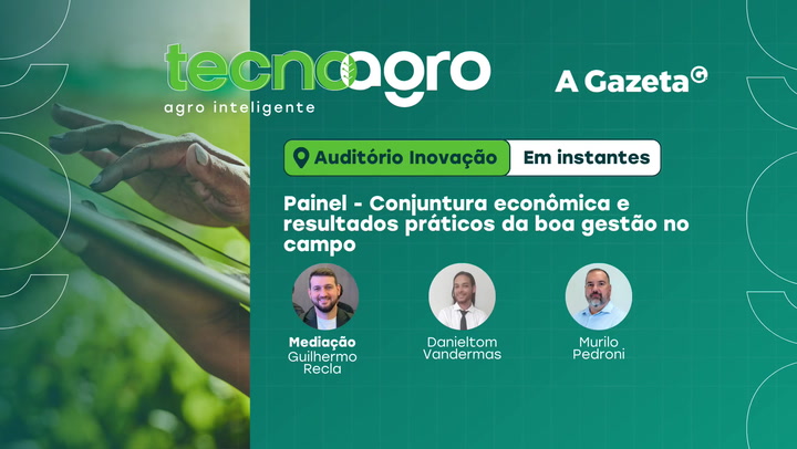 Thumbnail - Promvido anualmente pela Rede Gazeta, o evento contou com a presença de autoridades, empresários e entidades para debater o futuro do agro com palestras, espaços para negócios, feira de expositores e atrações culturais