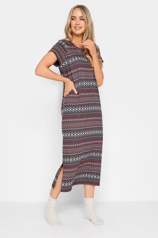 Tall  LTS Tall Fairisle Maxi Nightdress