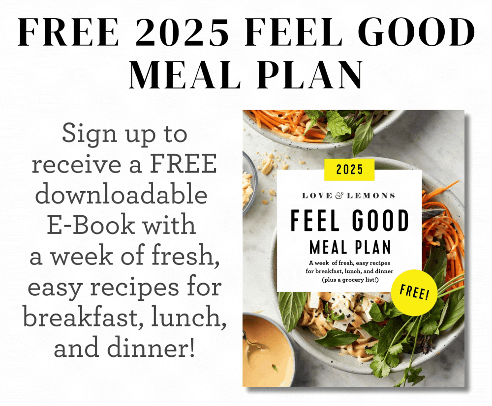 Free 2025 Feel Good Meal Plan. Sign up to receive a free downloadable E-Book with a week of fresh, easy recipes for breakfast, lunch, and dinner!