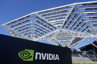 A sign for a Nvidia office building is shown in Santa Clara, Calif., Wednesday, on Aug. 7, 2024. (AP Photo/Jeff Chiu)