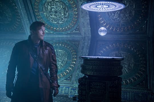 Star-Lord (Peter Quill) and the Orb