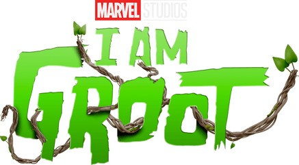 Marvel Studios' I Am Groot Disney+ Plus TV Show Season 1 Logo