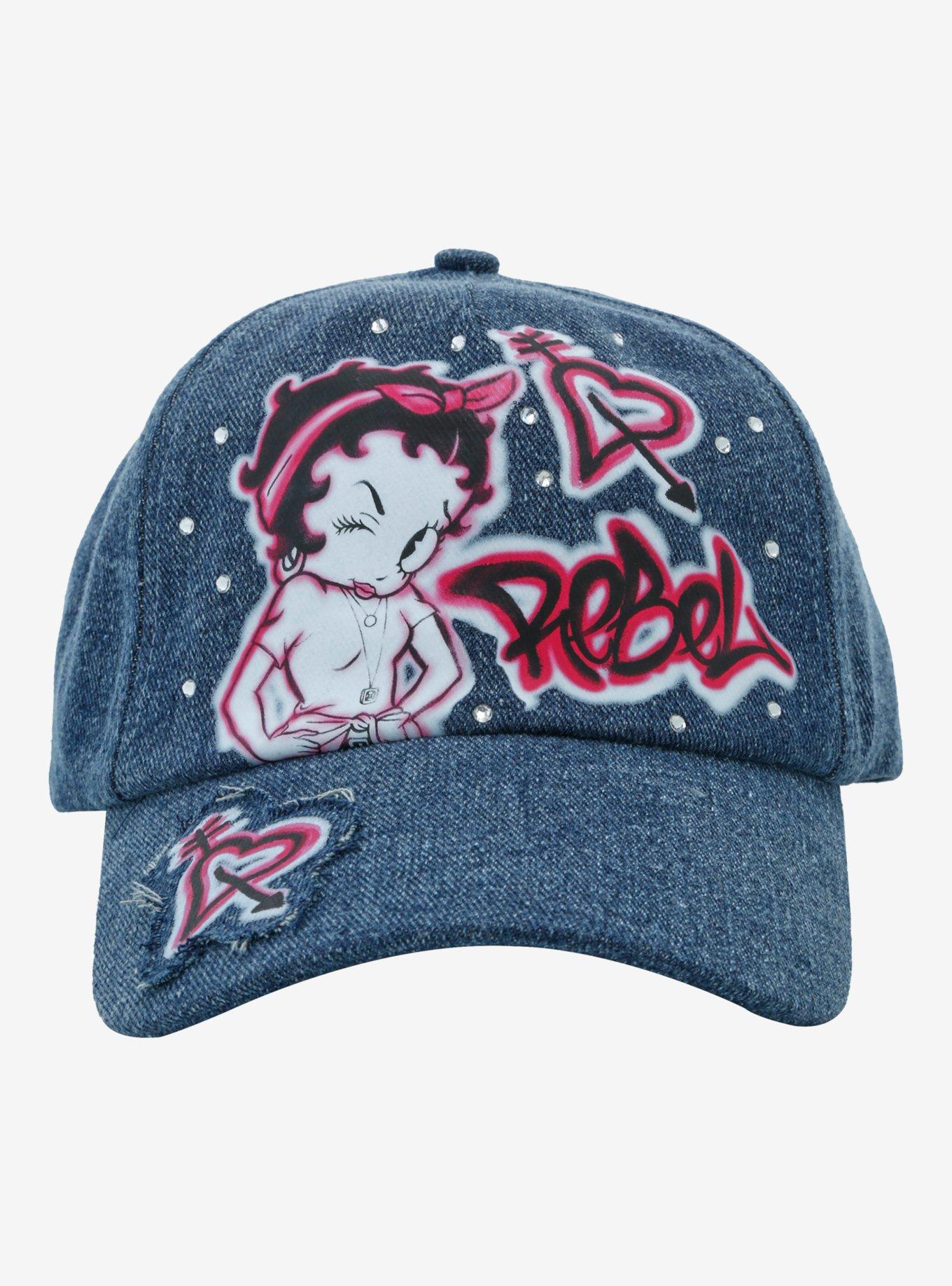 Betty  theo Airbrush Dad Cap, , hi-res